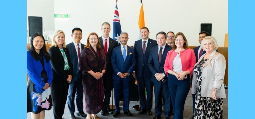 External Affairs Minister, Dr. S. Jaishankar interacted with members of Australia-India Parliamentary Friendship Group in Canberra